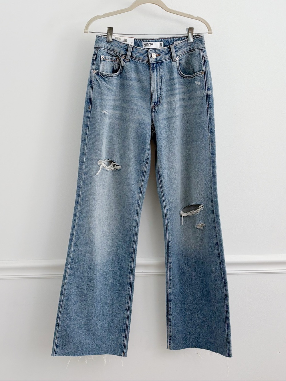 Garage Jambre Wide Leg High Rise Jeans